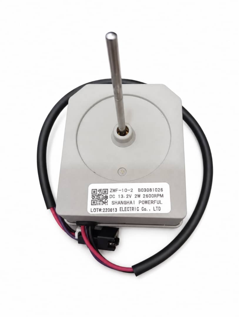 فن ال جی DC13.2v ( طول شفت 5/5سانت)
